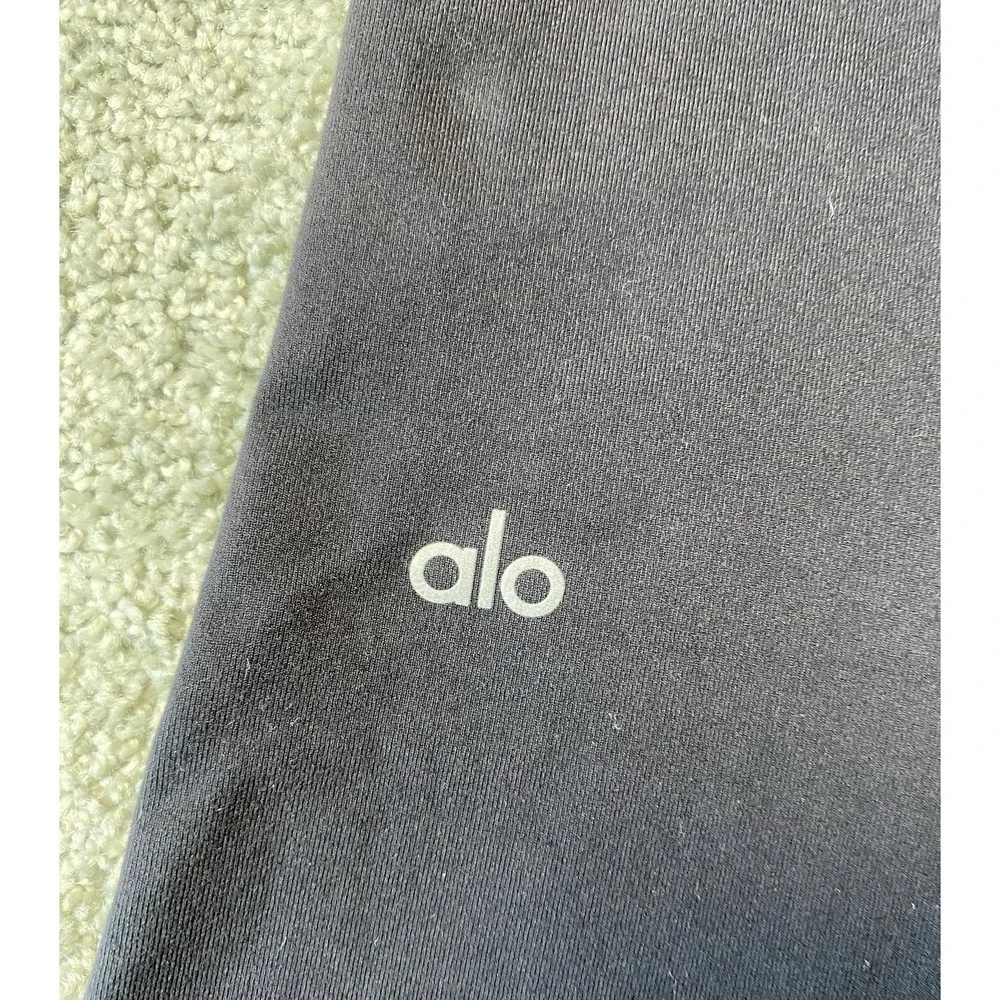 ALO Yoga Women's Flutter LEGGINGS Size S HIGH WAIST Bootcut FLARE Full Length